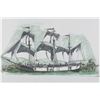 Image 1 : A Herb Ryman Columbia Sailing Ship Lithograph Print.