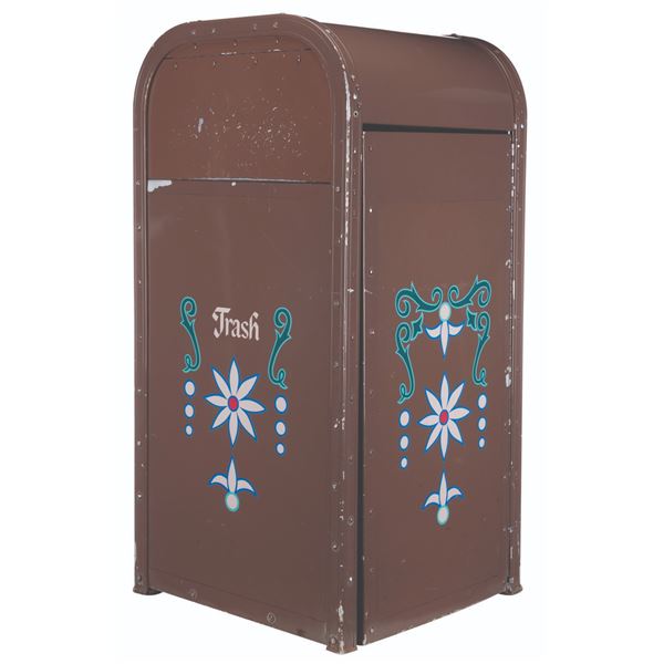 A Fantasyland Matterhorn Trash Can.