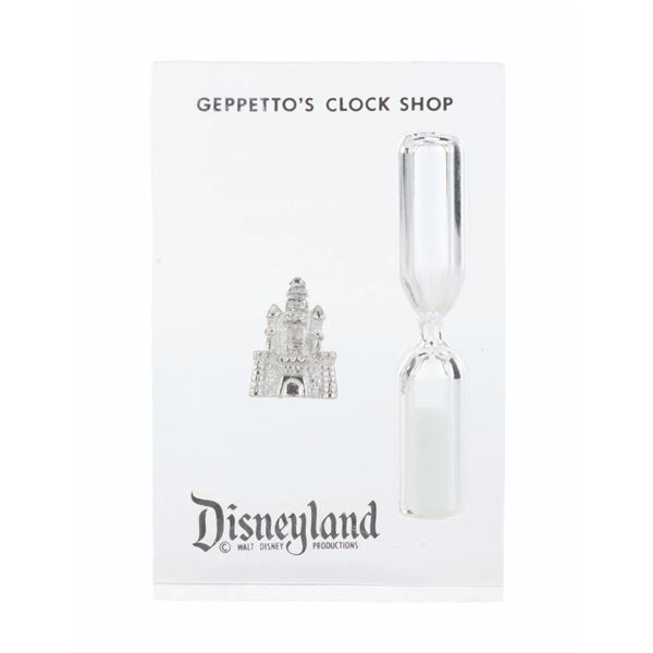 A Geppetto's Clock Shop Souvenir Timer.