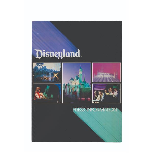 A 1984 Disneyland Alice in Wonderland Re-Opening Press Kit.