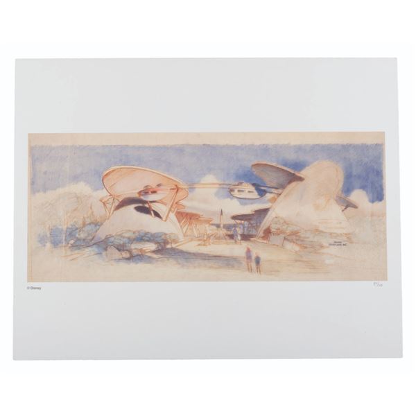 A Herb Ryman World of Tomorrow Lithograph.
