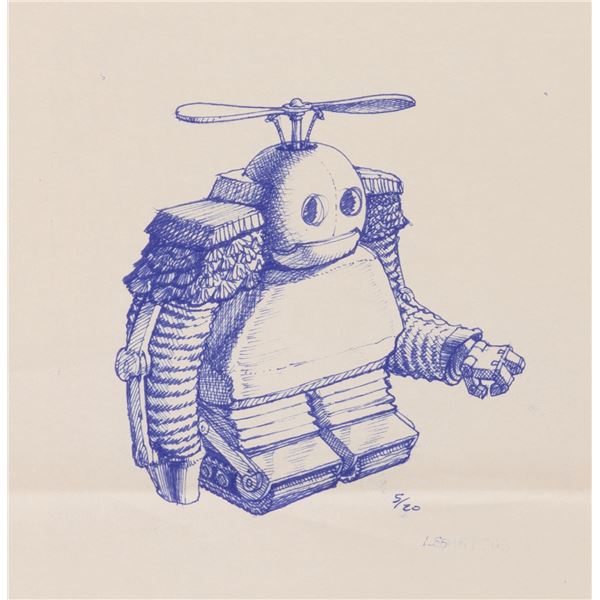 A Captain EO Minor Domo Concept Print.