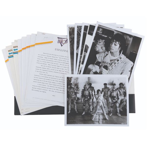 A Captain EO Press Kit.