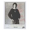 Image 1 : A Captain EO Photo Signed by Michael Jackson.