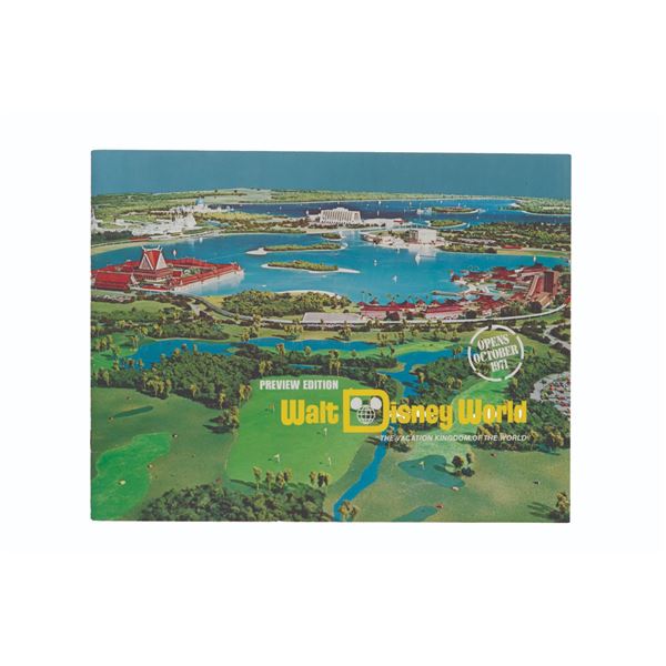 A Preview Edition: Walt Disney World Book.