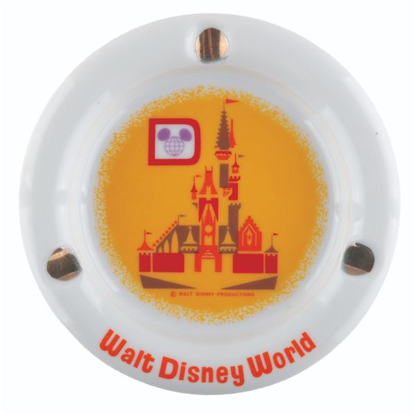 A 1970s Walt Disney World Ashtray.