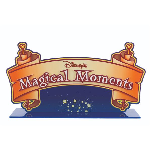 A Disney's Magical Moments Countertop Display.