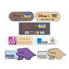 Image 1 : A Walt Disney World FastPass & Point of Sale Plaque Collection.