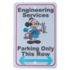 Image 1 : A Walt Disney World "Engineering Services Parking" Sign.