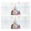 Image 6 : A Pair of Euro Disneyland Grand Opening Invitations.