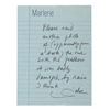 Image 7 : A Collection of Marlene Dietritch Autographs.