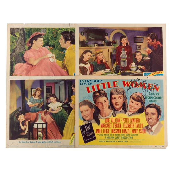 A Collection of "Little Women" 1949 Lobby Cards.
