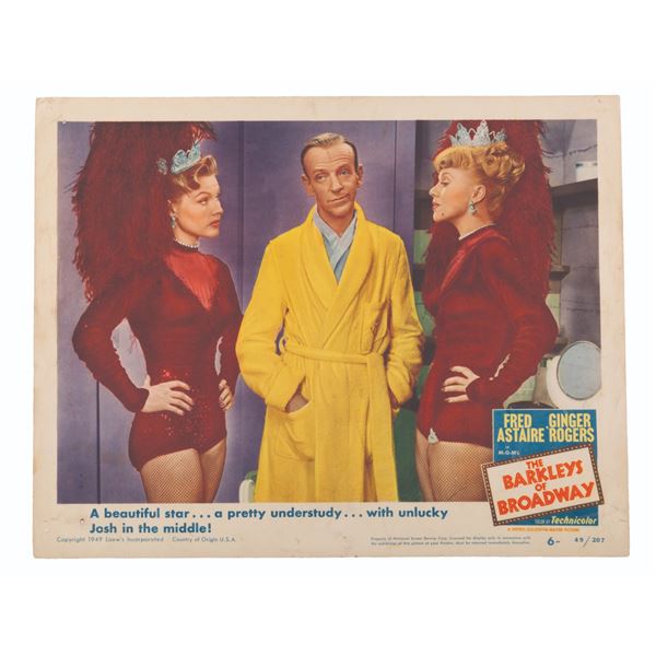 A "The Barkleys of Broadway" Lobby Card.