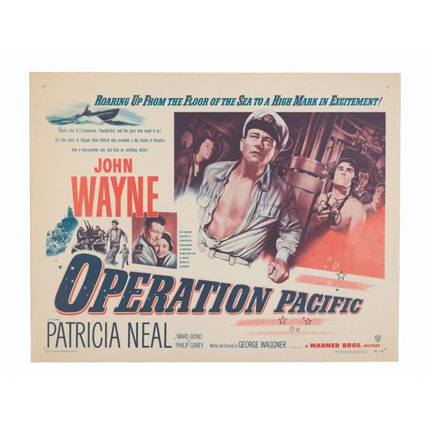 An"Operation Pacific" Half-Sheet.