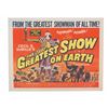 Image 1 : A"The Greatest Show on Earth" Half-Sheet.