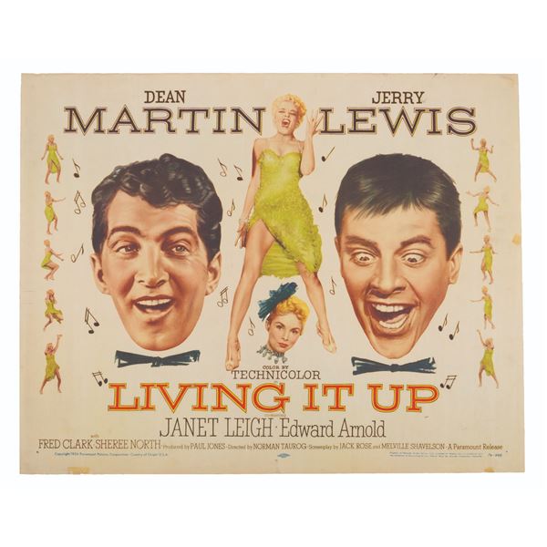 A"Living It Up" Half-Sheet.