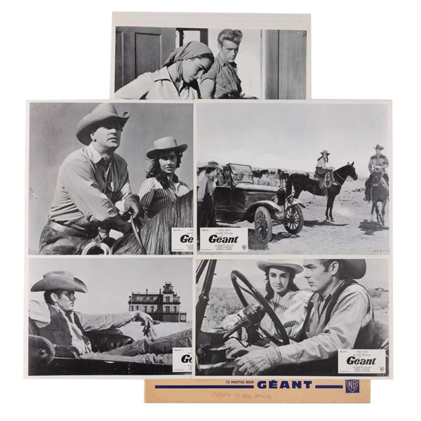 Publicity Photos from the French Release of "Giant."