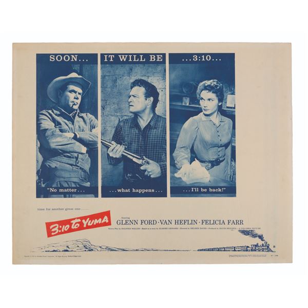 A"3:10 to Yuma" Half-Sheet.