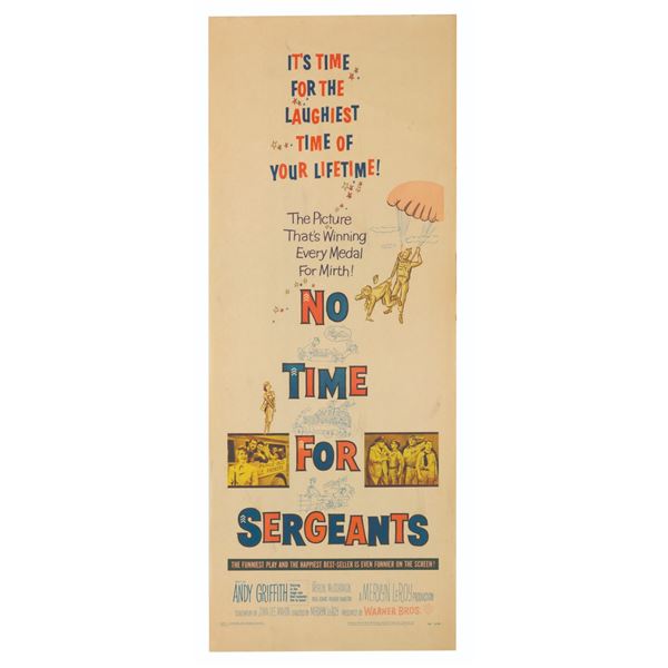 A "No Time for Sergeants" Insert Poster.