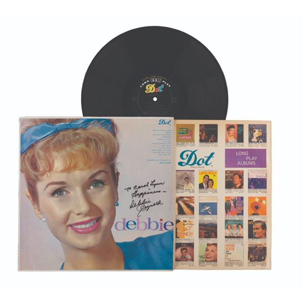 A Debbie Reynolds Signed"Debbie" LP Record Album.