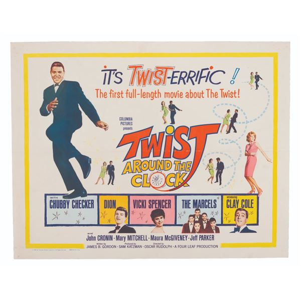 A"Twist Around the Clock" Half-Sheet.