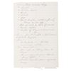 Image 4 : A Lana Turner Estate Handwritten Note Collection.