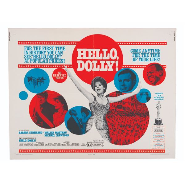 A "Hello, Dolly!" Half-Sheet.