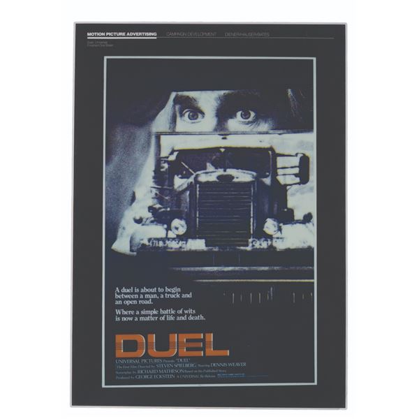 A"Duel" Presentation Board.