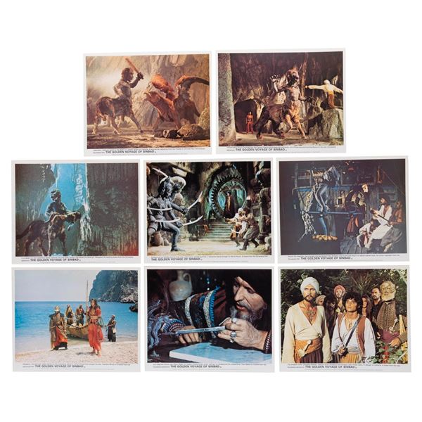 A Set of"Golden Voyage of Sinbad" Lobby Cards.