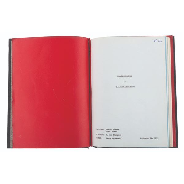 A "St. Ives" Early Draft Script.