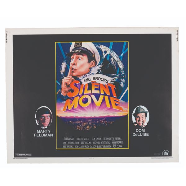 A"Silent Movie" Half-Sheet.