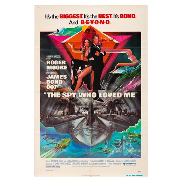 A "The Spy Who Loved Me" One-Sheet.