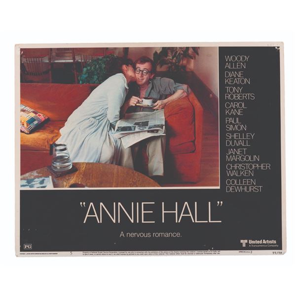 An "Annie Hall" Lobby Card.