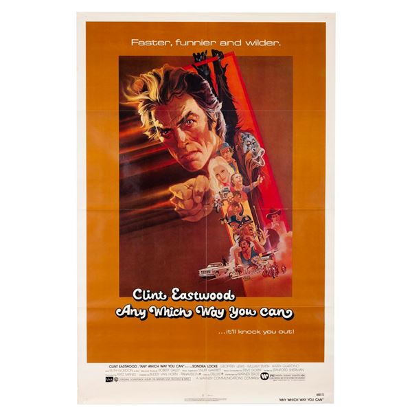 An"Any Which Way You Can" One-Sheet.