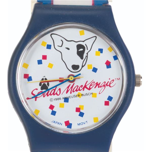 A Spuds MacKenzie Wristwatch.