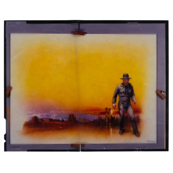 A "The Return of Billy Jack" Poster Color Transparency.