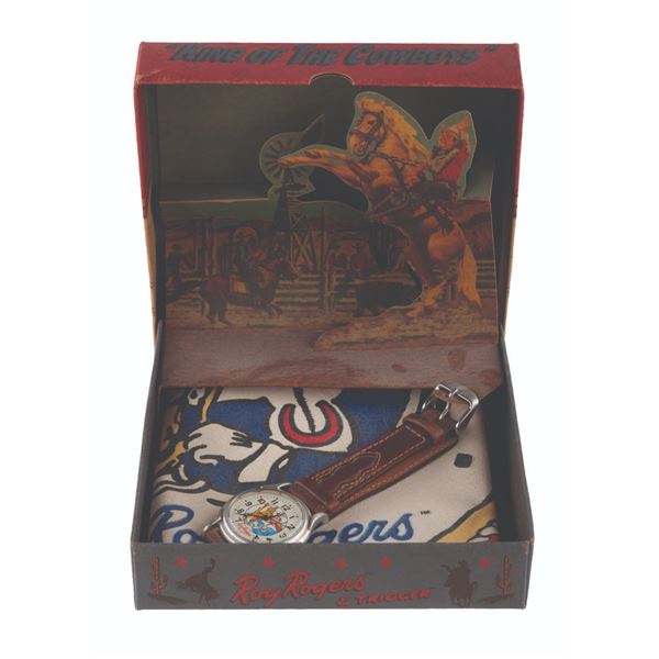 A Roy Rogers and Trigger Collectible Watch Set.