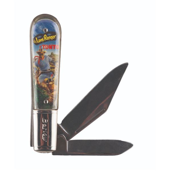 A Lone Ranger and Tonto Pocketknife.