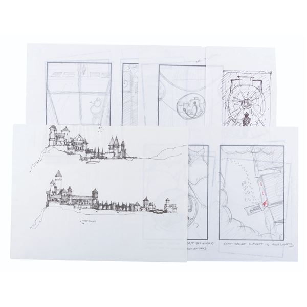 "Polar Express" Production Drawings.