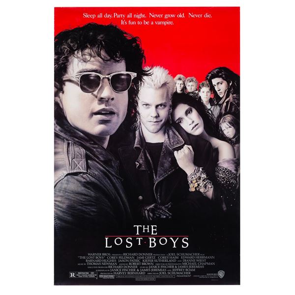 A "The Lost Boys" One-Sheet.