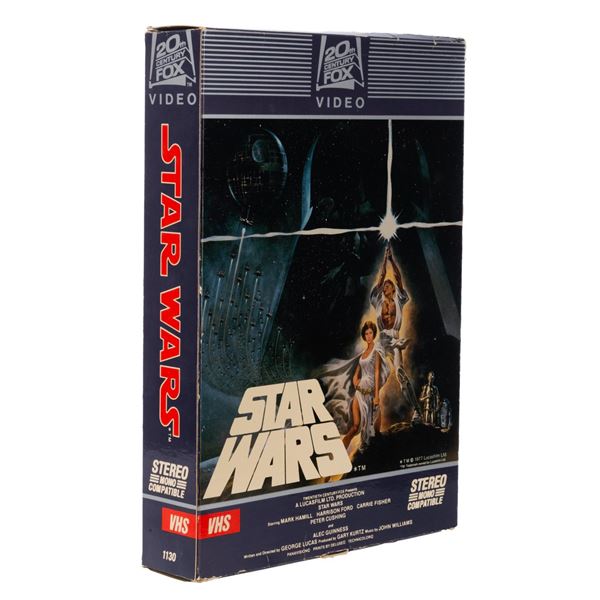 A Star Wars VHS/BetaMax Mobile Store Display.