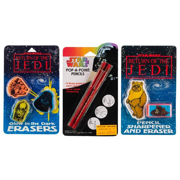 A Collection of Star Wars School Supplies.