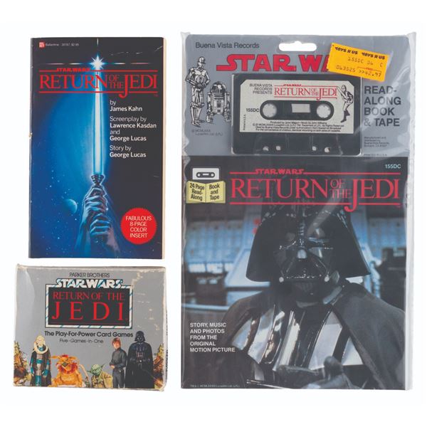 A Collection of "Return of the Jedi" Merchandise.