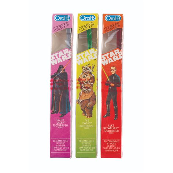 A Trio of Star Wars Toothbrushes.