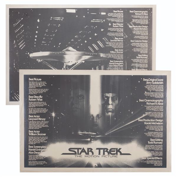 A Pair of Star Trek The Motion Picture Ad Production Prints.