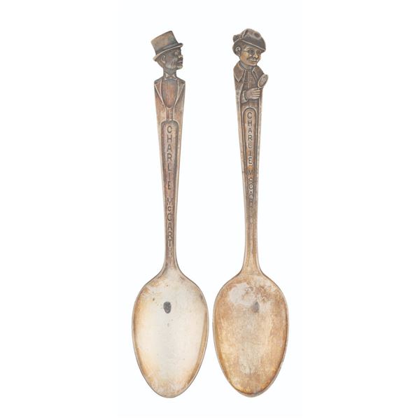 A Pair of Charlie McCarthy Spoons.