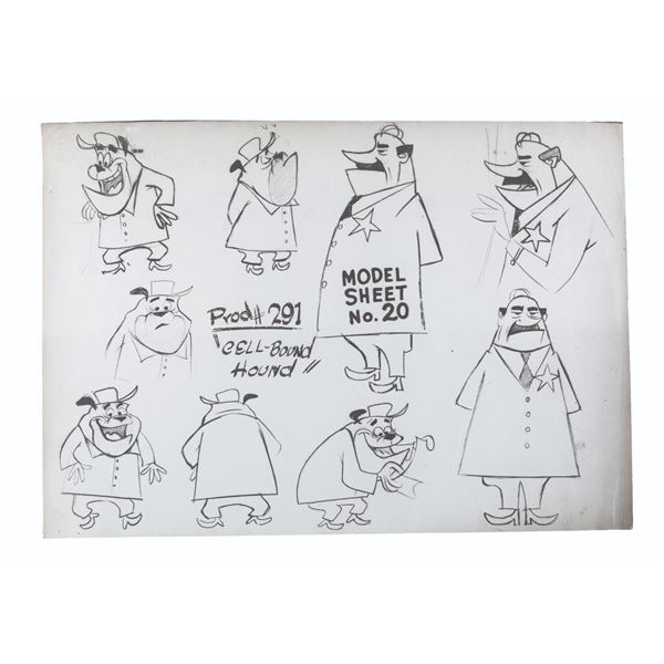A "Cellbound" Spike Model Sheet.