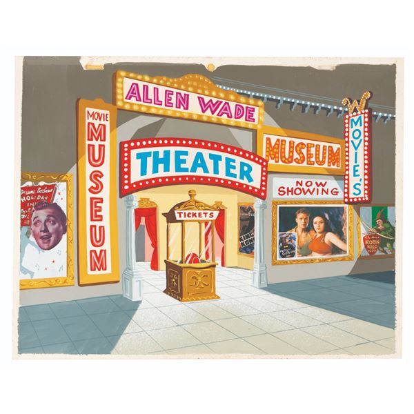 A Hollywood Motion Picture & Television Museum Original Background.