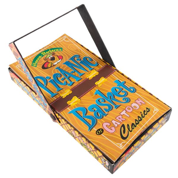 A Hanna-Barbera"Pic-A-Nic Basket of Cartoon Classics" Set.