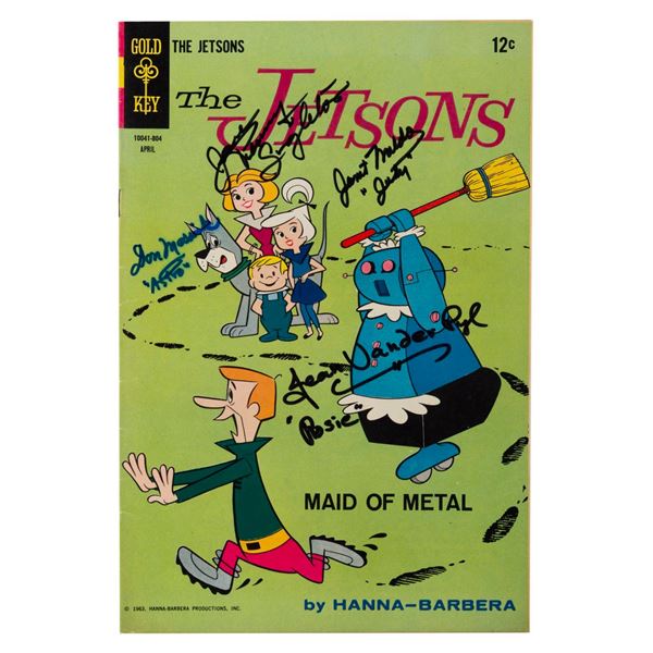 A Multi-Signed The Jetsons Comic Book.